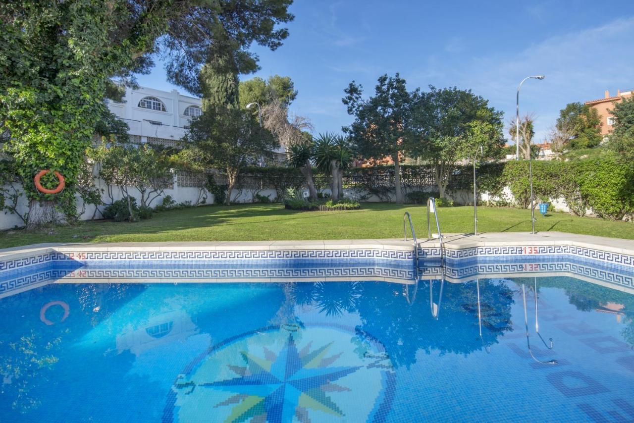 Shiny Studio With Pool & Carihuela Beach At 500M ตอร์เรโมลิโนส ภายนอก รูปภาพ